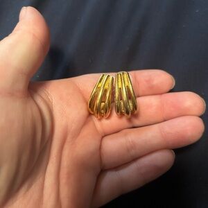Gold Clip-On Earrings